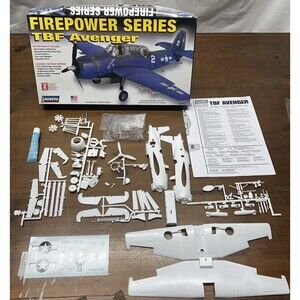 Lindberg TBF Avenger Firepower Series Kit # 75312 1:48 Read Description